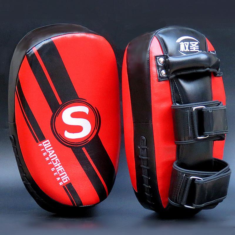 Almofada Muay Thai Para Treino Strike Shield Coaching Kick Boxe MMA Artes Marciais Karate Taekwondo Perfuração