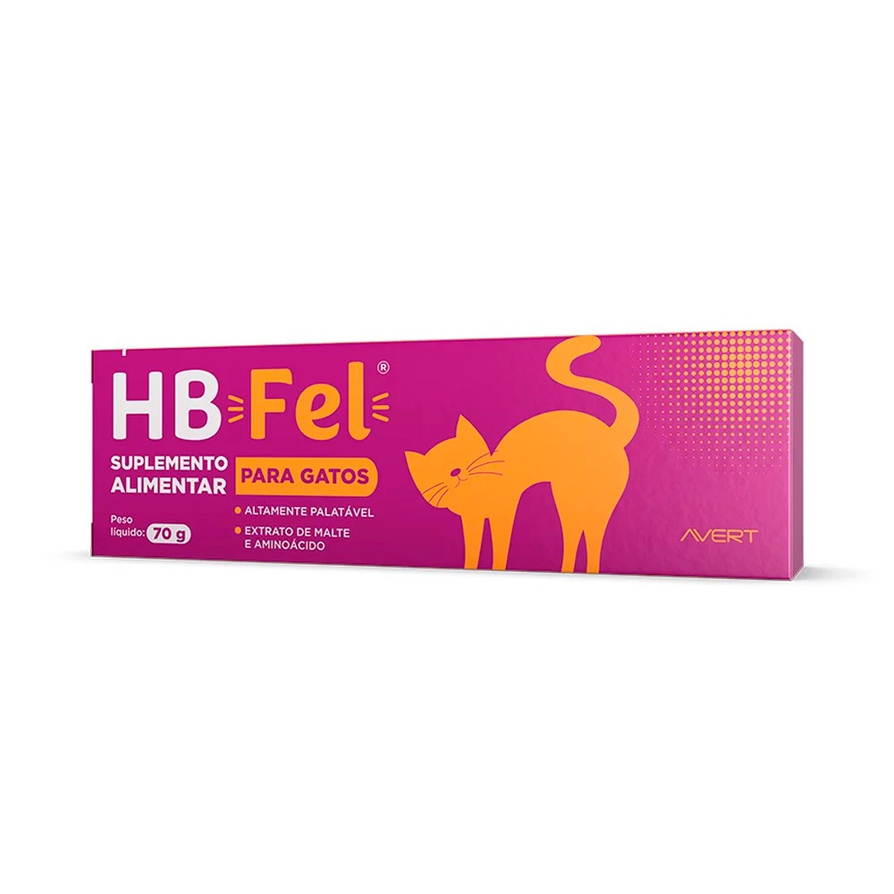 Suplemento HB Fel Para Gatos Pasta Avert ? 70g