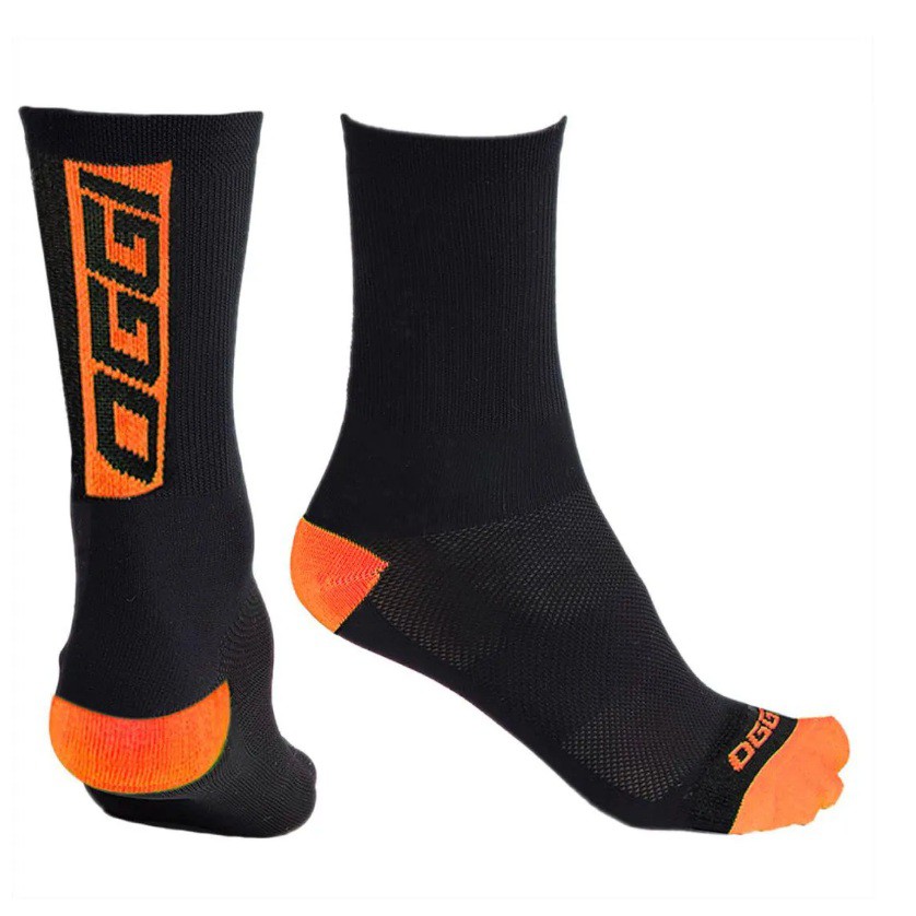Meia Ciclista Oggi Laranja Bikes Tecido Alta qualidade Original Mtb Speed