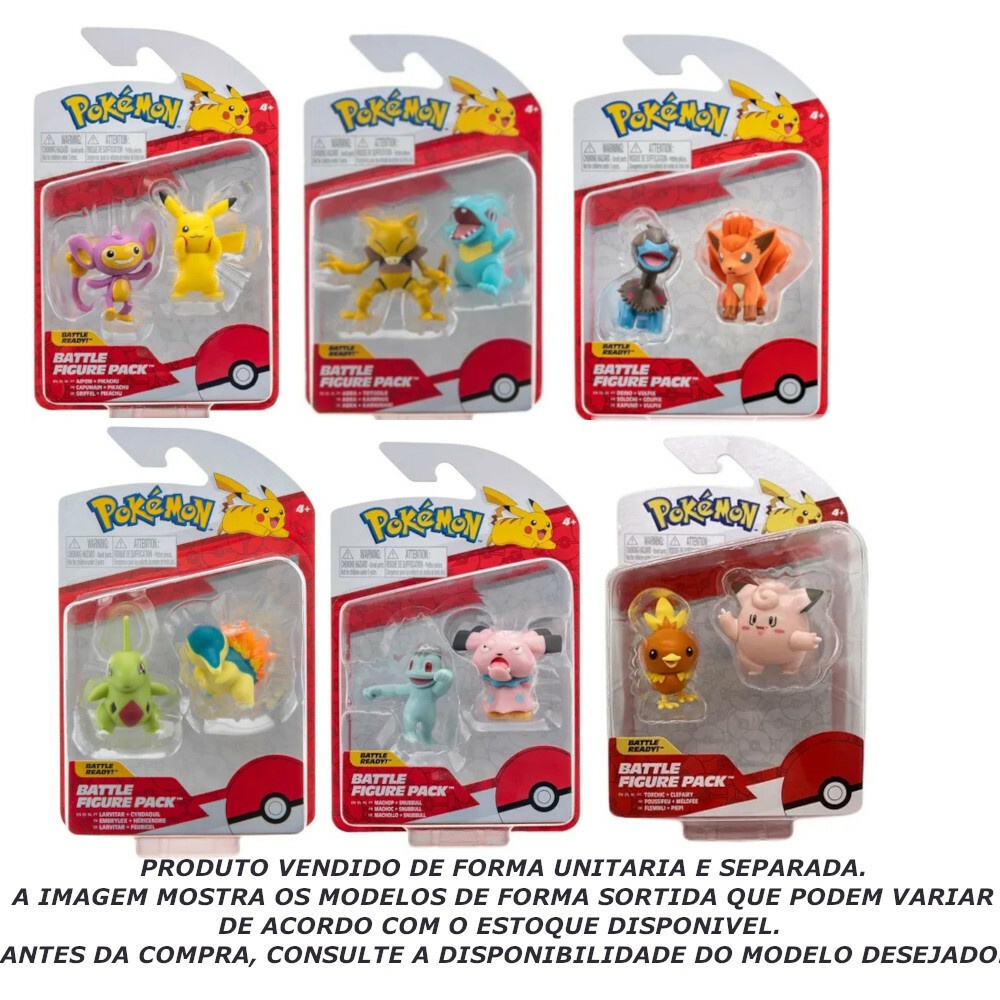 Brinquedo Pokemon - Battle Figure Set - Vários Modelos em Promoção na  Americanas