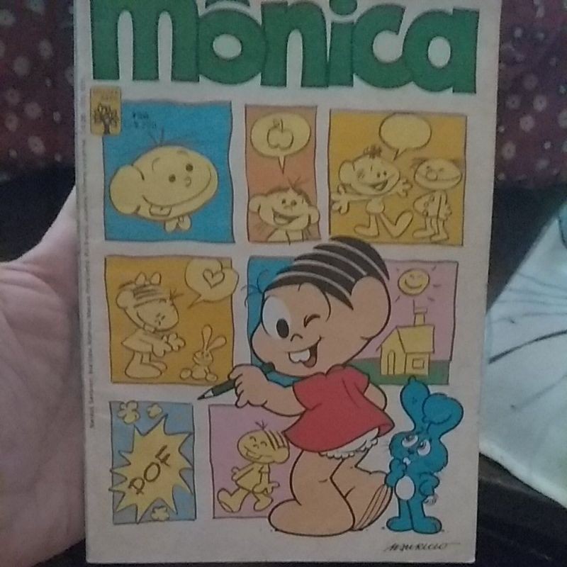 Mônica 156 ed.. abril - raridade!!