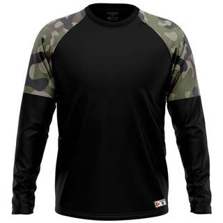 Camisa Proteção Solar Manga Comprida Play Pesca Camuflada