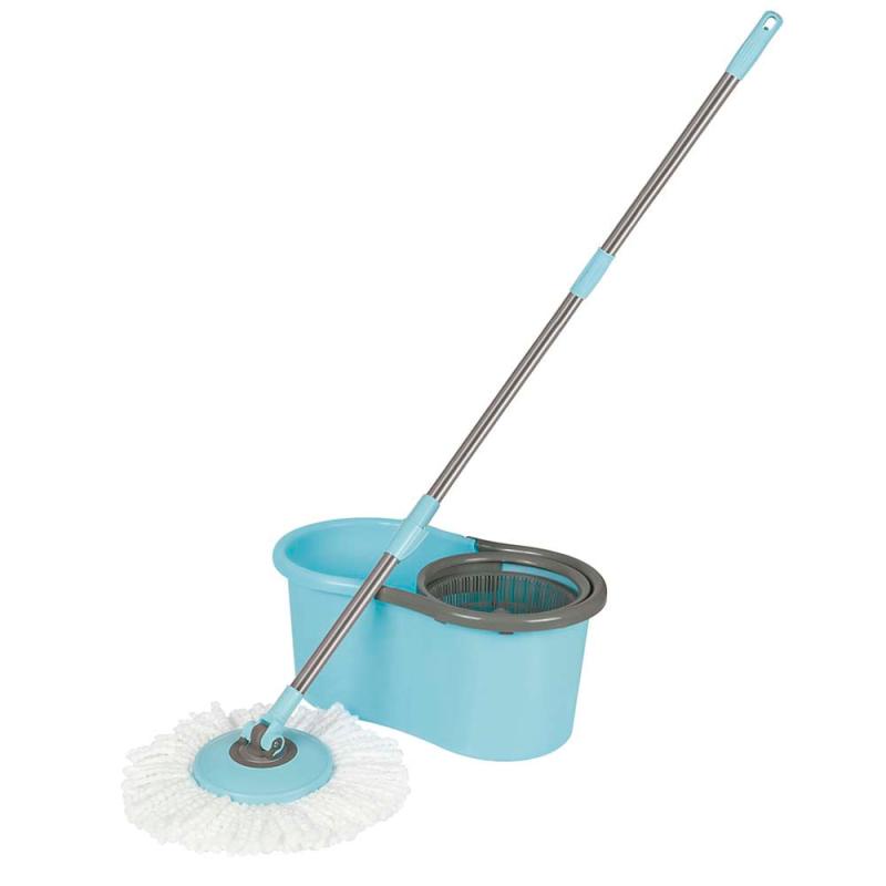 Balde Mop 13 Litros com Esfregão Mop 180° Limpeza Prática 8299 MOR