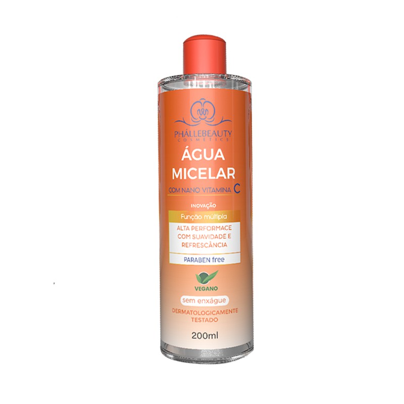 Água Micelar com Nano Vitamina C PhálleBeauty PH0503