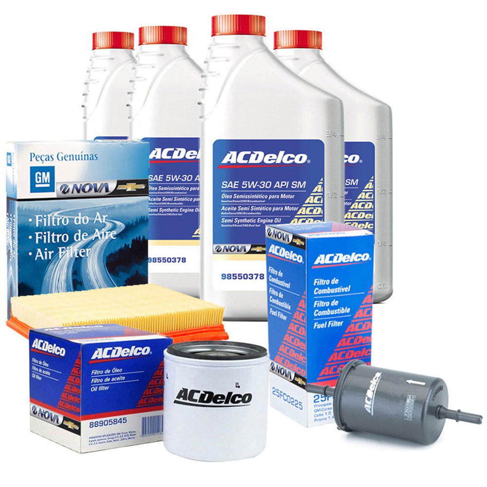 Kit Troca Óleo E Filtros 5w30 Sm Celta 2007 2008 2009 em Oferta na Shopee