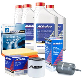 Troca Oleo Filtros 5w30 Semissinteti Prisma 2008 A 2012 em Oferta na Shopee