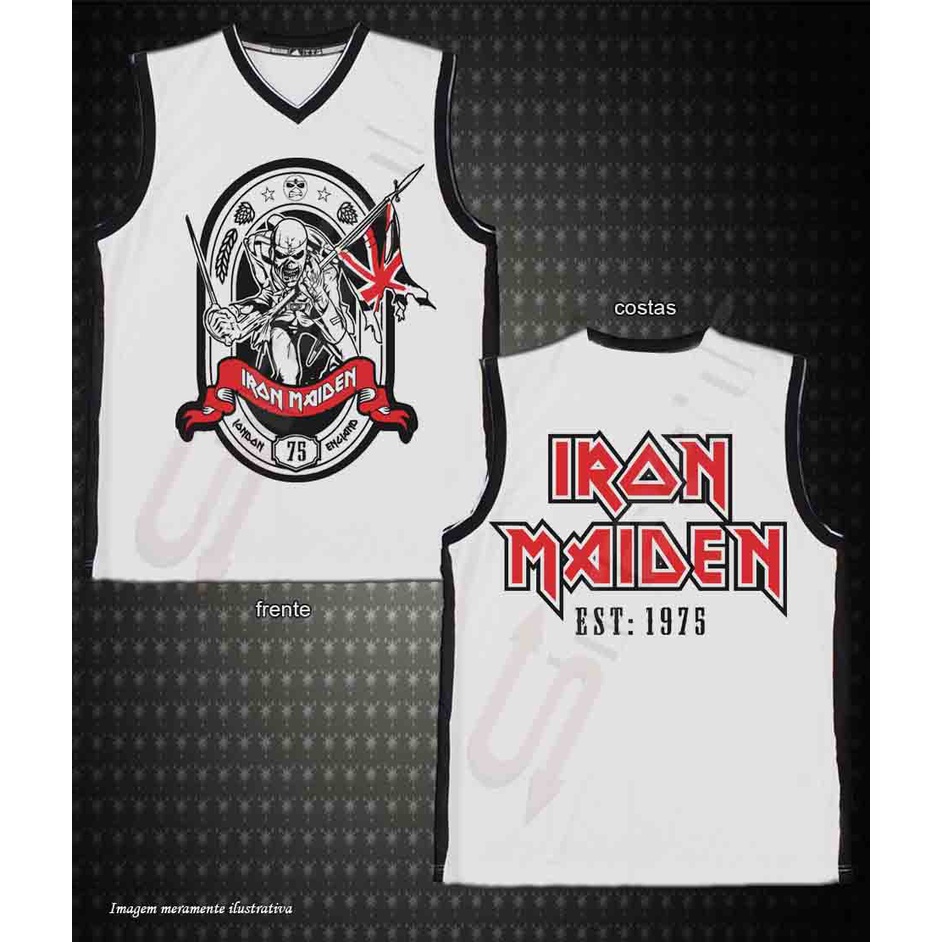 Regata basquete Iron Maiden