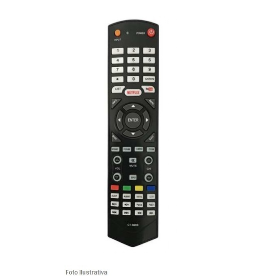 Controle Remoto para TV LCD / LED STI SEMP Toshiba
