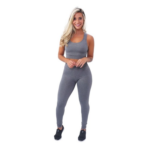 conjunto legging e top fitness