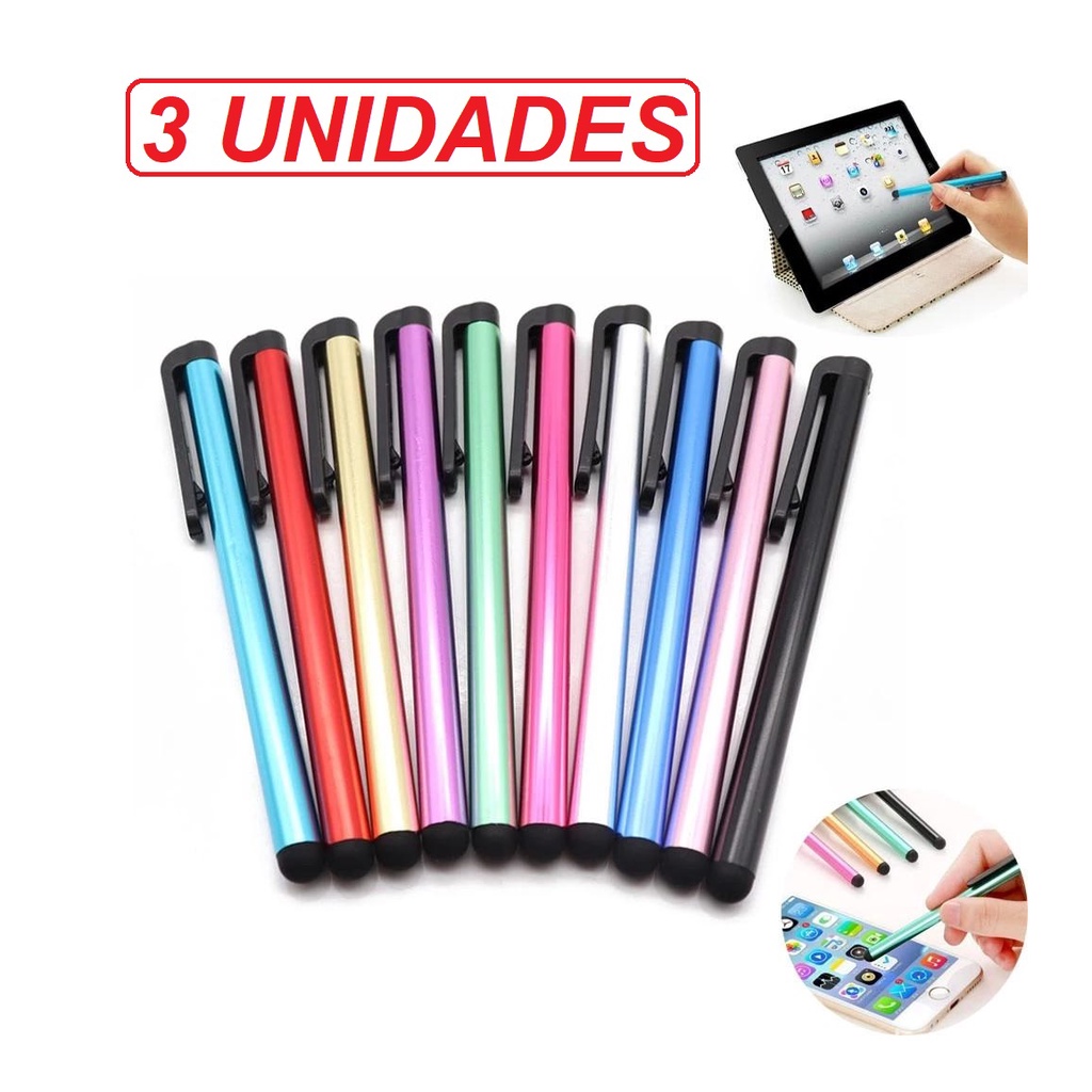 Touch Screen Stylus Universal Para Todos Tablet Celular Ipad