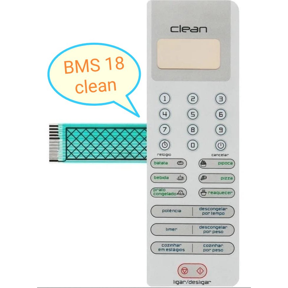 Membrana Para Microondas Bms 18 Ab - Brastemp