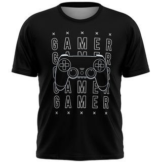 Camiseta Controle Joystick Gamer Shopee Brasil