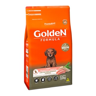 Ração Golden Formula Mini Bits para Cães Filhotes de Pequeno Porte Sabor Frango e Arroz - 3Kg em Oferta na Shopee