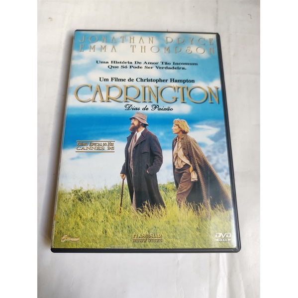 Dvd Carrington Dias de Paixão Emma Thompson Otimo Estado