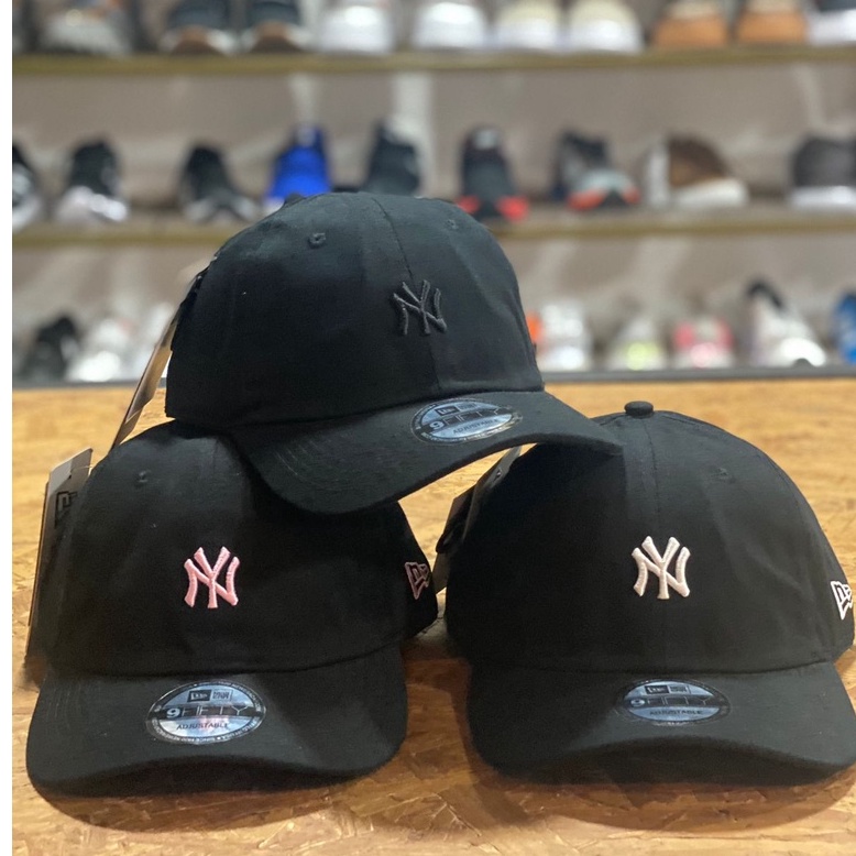 Bone New Era Mini Logo Ny Preto 3 Und Shopee Brasil