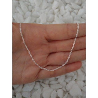 Corrente Singapura - Prata 925 Legítima - Colar 40 cm 45 cm 50 cm ou Pulseira