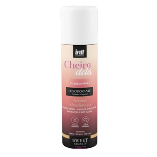Desodorante Intimo Cheiro Dela Afrodisáco Intt - Carla Geane - 166ml Sweet Secrets