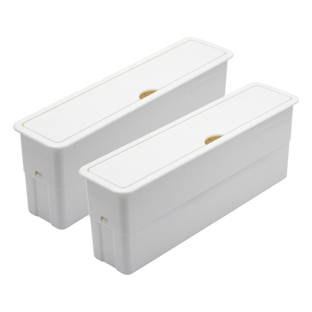 2 Caixas De Tomadas Para Embutir Mesa De Escritório Entrada 3 Tomadas