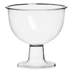 Taça Americana Acrílico Para Doces Doceira Decoração1,4 Litros