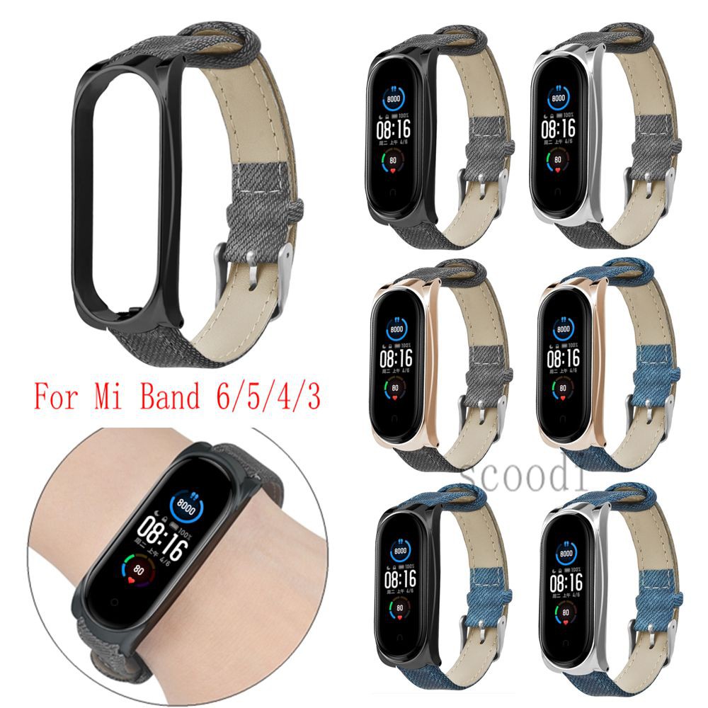Tiptops Cinturino In Nylon Per Xiaomi Mi Band 7/6/5/4/3 E Amazfit Band 5 – Regolabile, Traspirante, Velcro – Multicolore