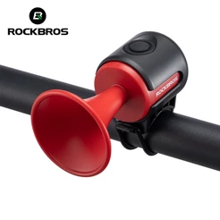 ROCKBROS Chifre Bicicleta Elétrica 100 dB Sino À Prova De Chuva MTB Guiador Anel Acessórios
