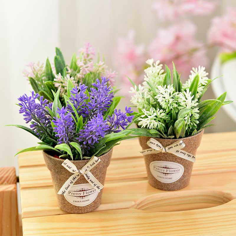 Flor artificial pequena planta artificial decorativa Shopee Brasil