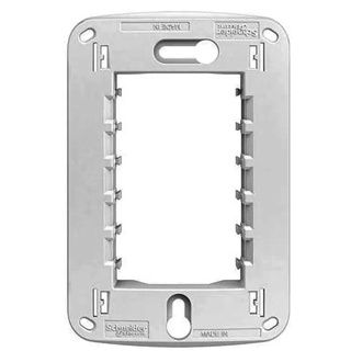 Suporte 4x2 3 Modulos Branco Schneider Electric em Oferta na Shopee