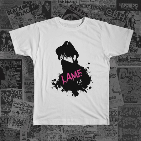 Camiseta Johnny Thunders L.A.M.F