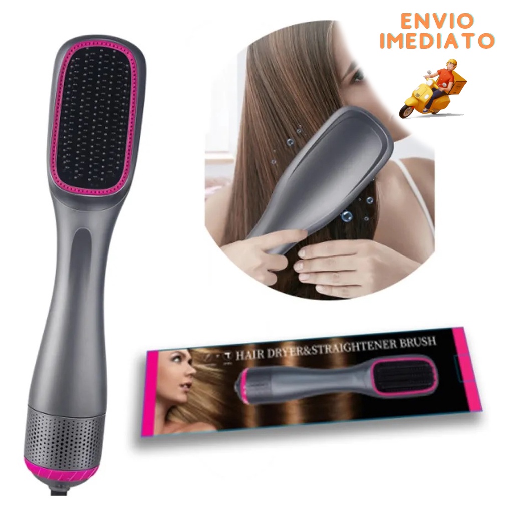 Escova Secadora Profissional Seca Alisa E Modela Cabelo 3x1 KLD806