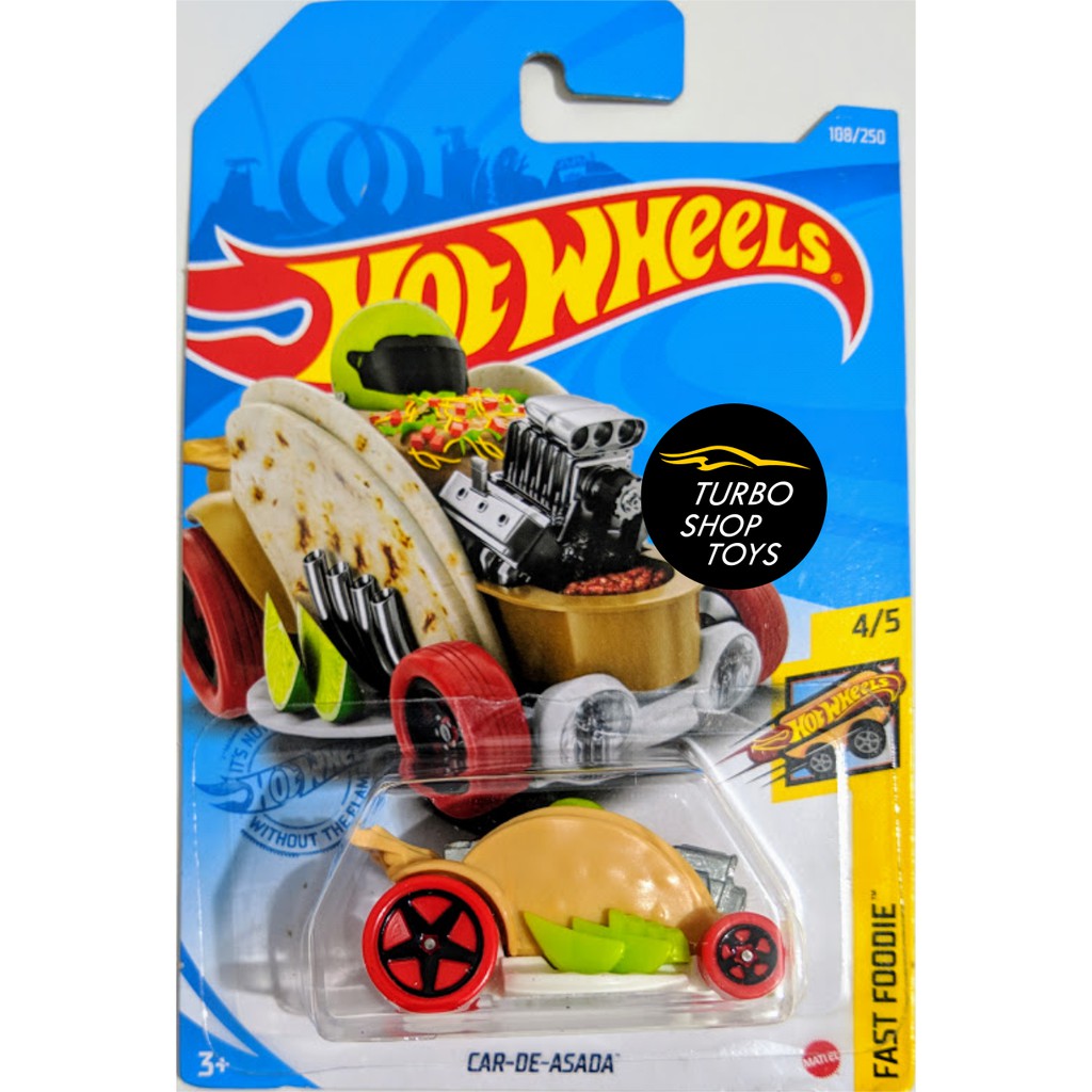 hot wheels car de asada