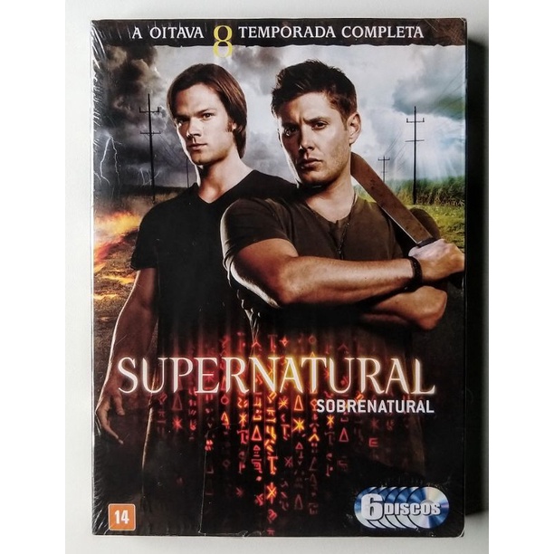 Box Dvd Supernatural (Sobrenatural) - A 8ª Temporada Completa - Original Lacrado
