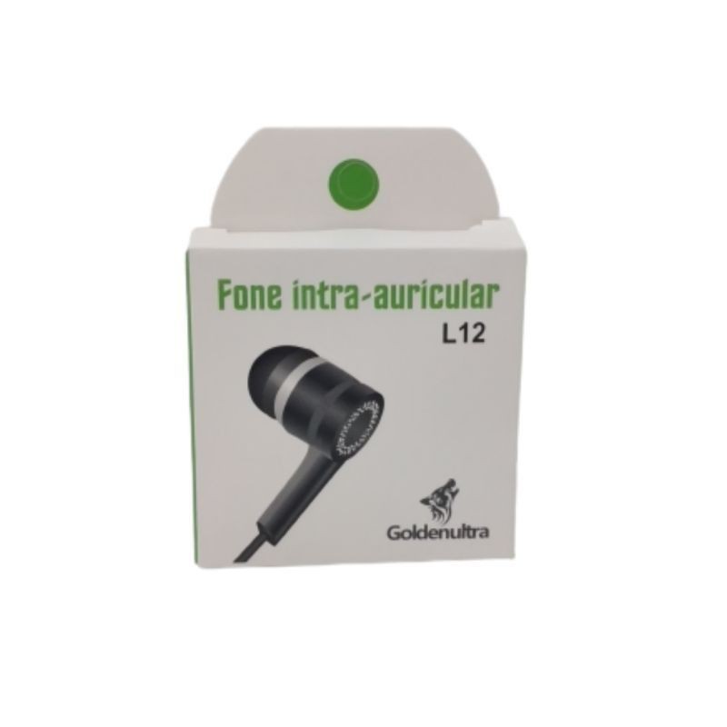 Fone de Ouvido Golden Extra bass SEF - 12 p/ android e ios PS4 fone barato