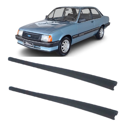 Par 2 Pestanas Externa Vidro Chevette Marajó 1983 A 1993 em Oferta na Shopee