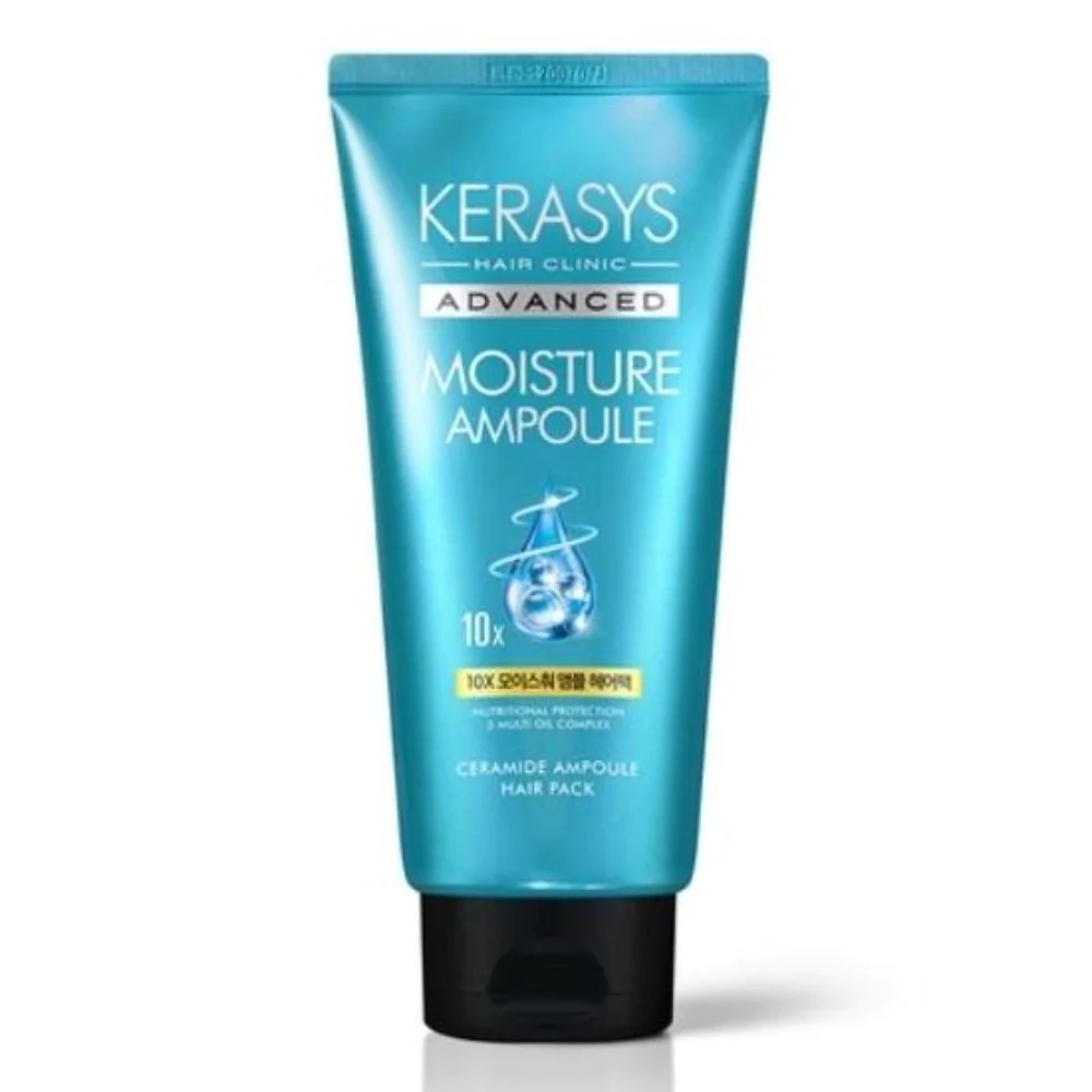 kerasys advanced 10x moisture ampoule hair pack for dry hair