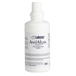 Alcon Labcon Anti Algas 100ml Algicida Aquários Elimina Micro antialgas e Agua Verde