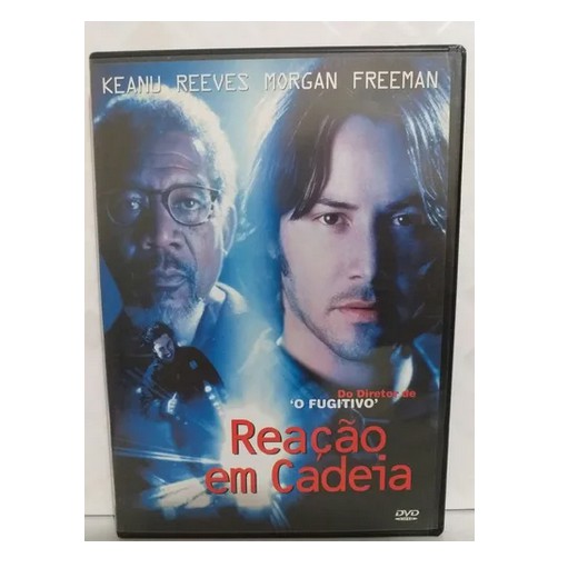 Dvd Reação Em Cadeia Morgan Freeman Keanu Reeves Original