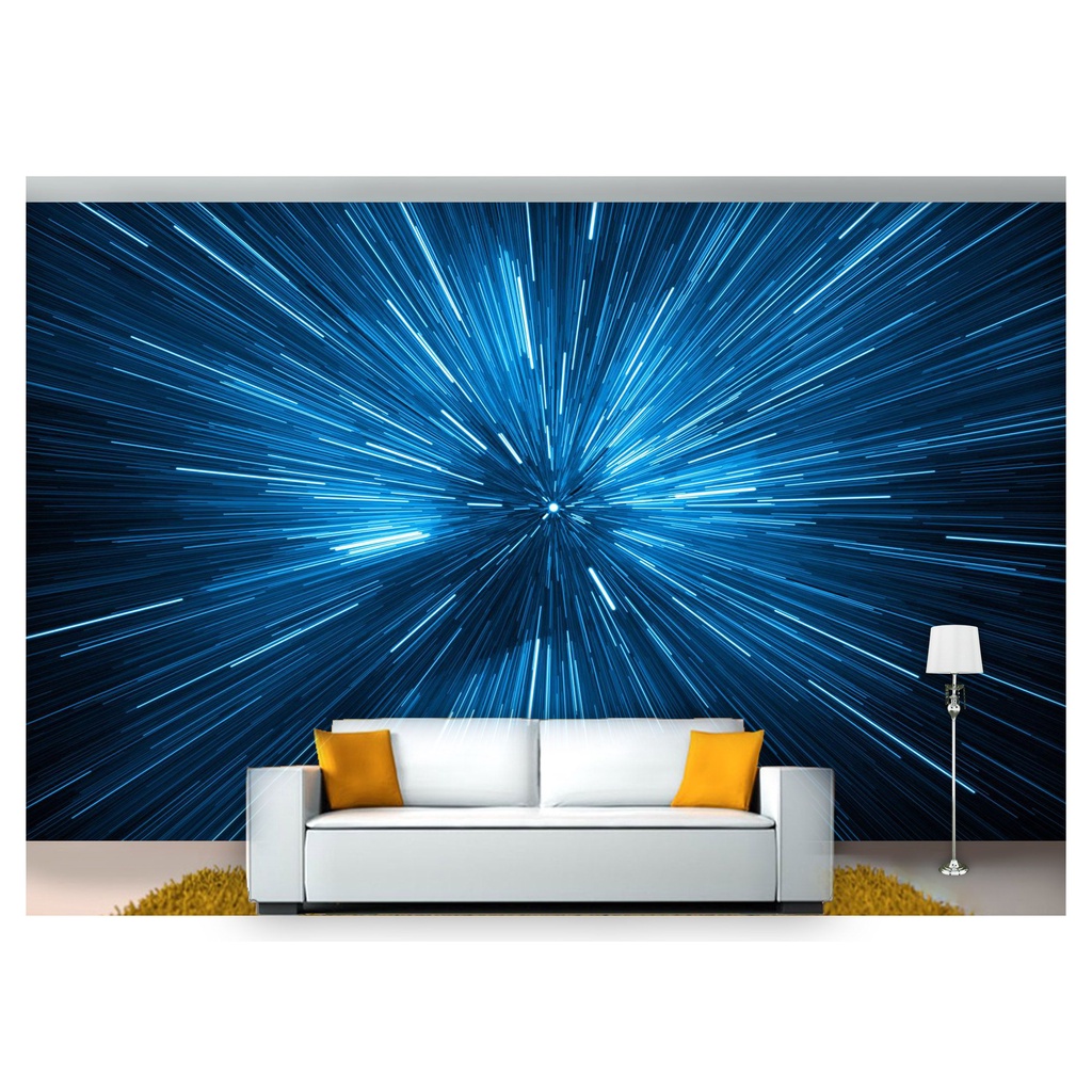 papel de parede Espaço Estrelas vortex 3D m² NSP74