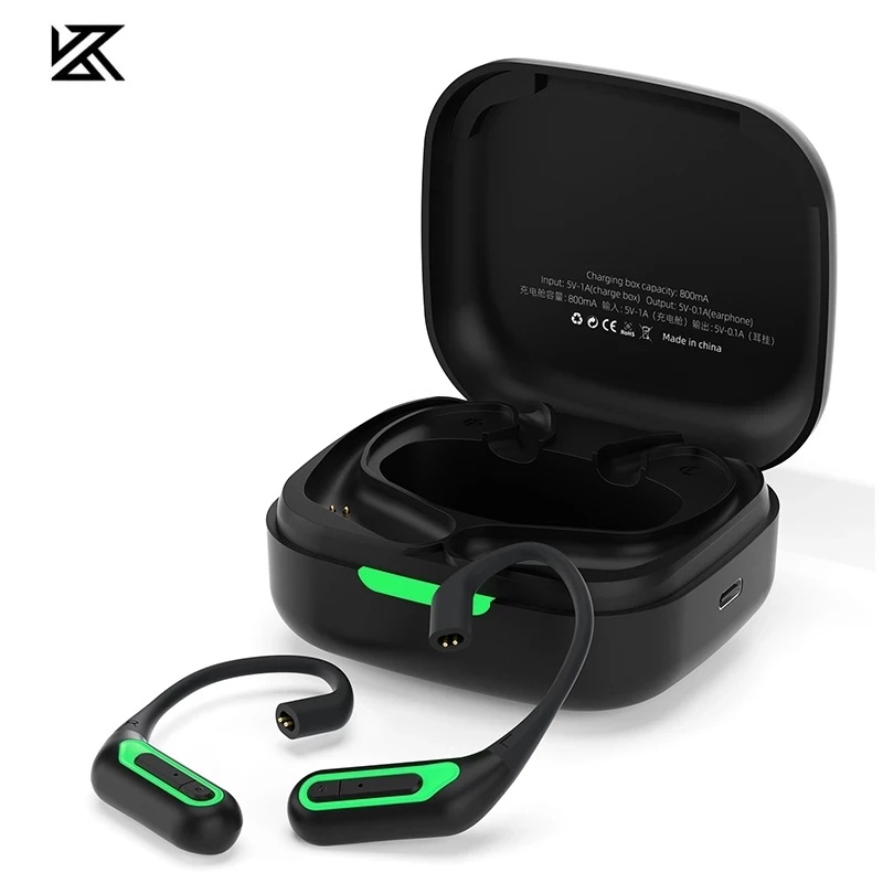KZ AZ10 Módulo Bluetooth Sem Fio Gancho Fones De Ouvido 5.2 Alta Fidelidade Esporte Jogo Noice Cancelamento Fone