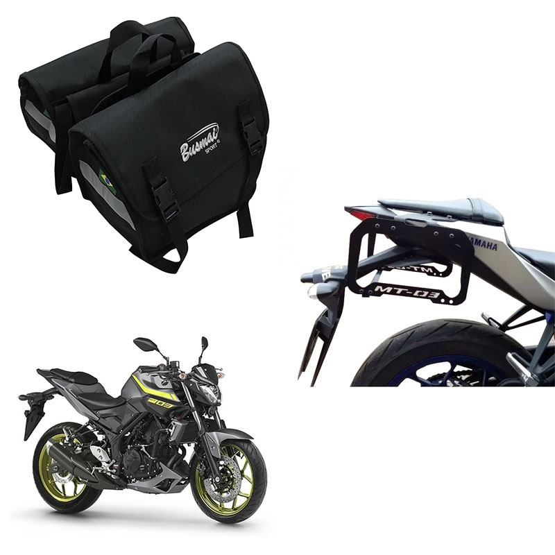 Alforge Universal + Afastador Yamaha Mt 03 320cc