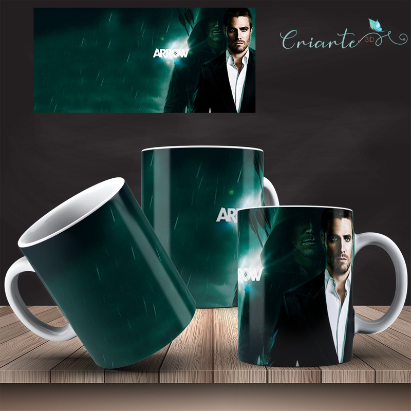Caneca Porcelana Coleção Arrow Mod 04