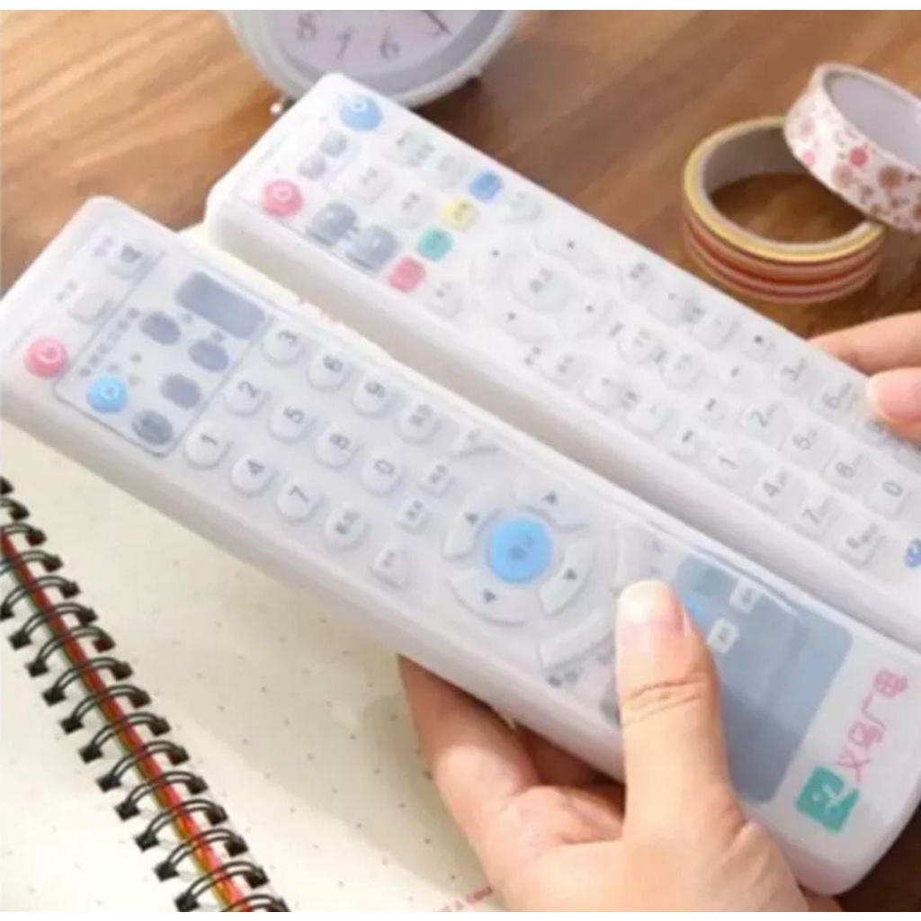 Capa Flexível De Silicone À Prova D'água E Poeira Para Controle Remoto De TV