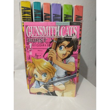 Gunsmith Cats Burst Vol 1 Shopee Brasil