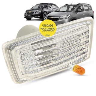 Lanterna Pisca Seta Lateral + Lampada Chevrolet Cruze 2011 2012 2013 2014 2015 2016 Spin 2019 2020 2021 2022