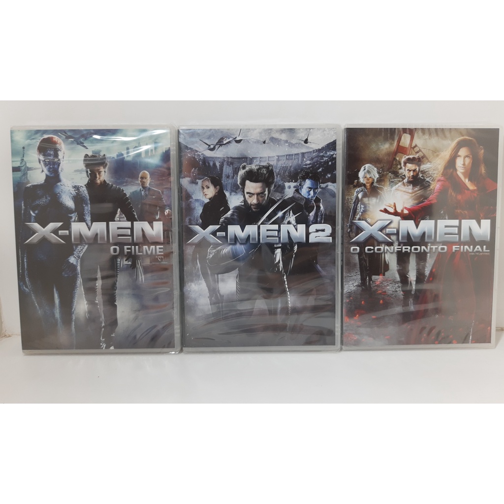 DVD Coleção X-men (3 filmes) (Lacrado)