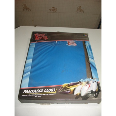 Speed Racer Roupa Kit Polo Calça Lenç Tamanho 2 A 4 Anos