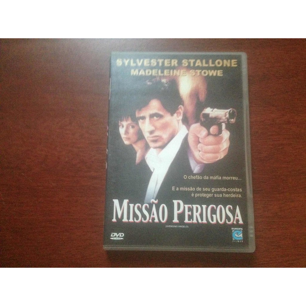 Dvd Missão Perigosa Stallone Otimo Estado