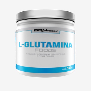 L-Glutamina Pura 500g - BRNFOODS A Glutamina contribui na melhora das funções intestinais e no sistema imunológico, além de auxiliar atletas na recuperação muscular e aumento de massa muscular