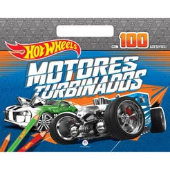 Livro - Hot Wheels - Motores turbinados - Capa comum - Ciranda Cultural
