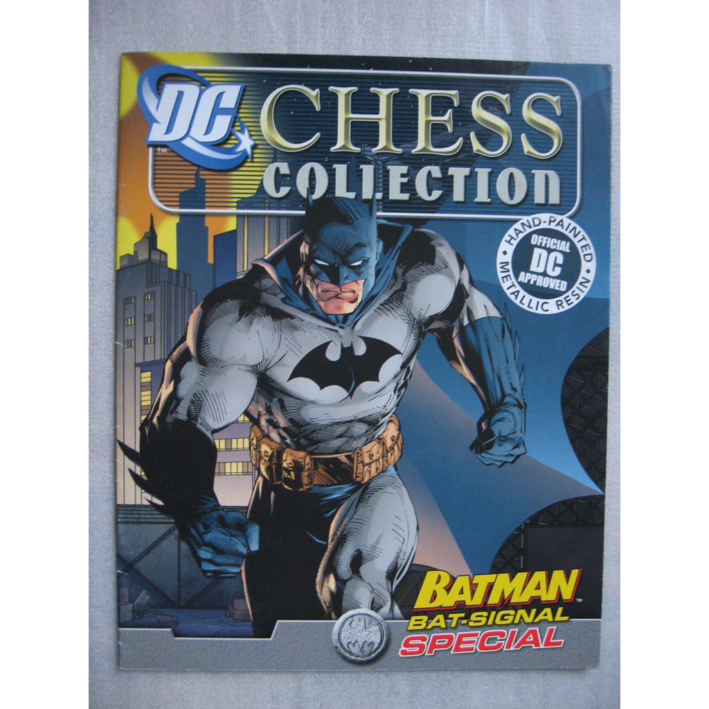 Revista De Colección De Batman Dc Ajedrez sólo-Seleccionar uno-EAGLEMOSS ajedrez dc Comics 