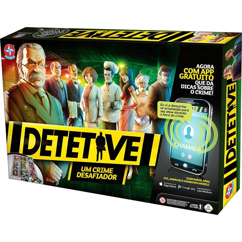 Jogo De Tabuleiro Detetive Com Aplicativo Estrela Brinquedos